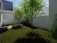 3 lot 02 – vue intérieure jardin